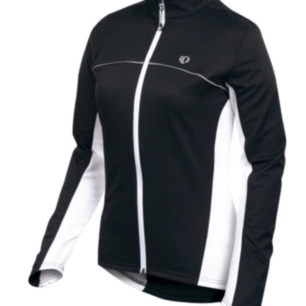 Pearl Izumi Black and White Elite Thermal Women's Cycling Jacket
